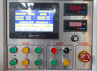 Pendant Control Touch Screen for bridge saw machine
